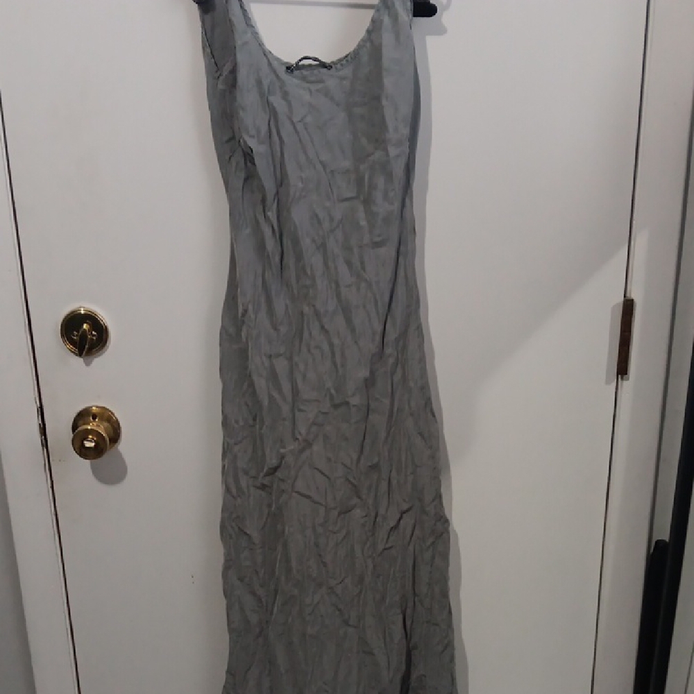 Zara Gray Maxi Dress